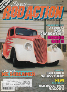 STREET ROD ACTION 1993 DEC - GRABOWSKI'S KOOKIE CAR II, IDA'S ICE SCREAMER